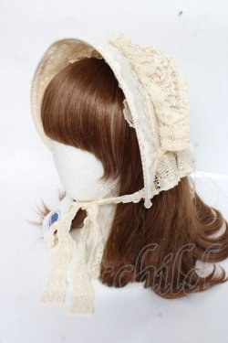 画像1: Hoshibako Works / サマーピクニック2wayボンネット  生成り Y-25-11-15-035-LO-AC-SZ-ZY