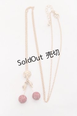 画像2: m petit by misako / チェリーネックレス  中金 Y-25-11-15-004-LO-AC-SZ-ZY