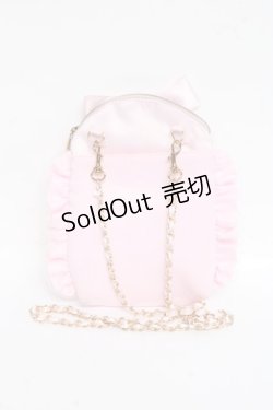 画像2: mellfy memory / パールチュールショルダーバック  ピンク Y-25-11-15-036-LO-BG-SZ-ZY
