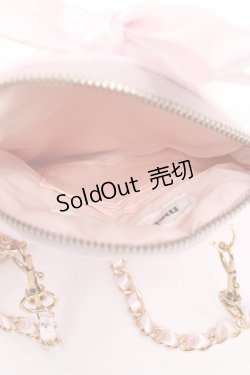 画像3: mellfy memory / パールチュールショルダーバック  ピンク Y-25-11-15-036-LO-BG-SZ-ZY