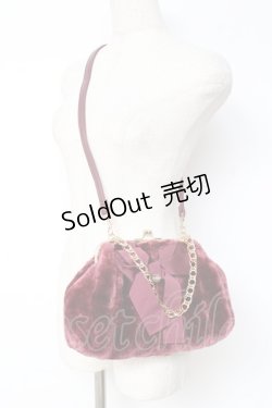 画像1: an another angelus / がま口ファーバッグ F ピンク Y-25-11-15-038-CA-BG-SZ-ZY