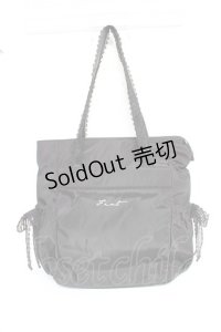 Fi.n.t / レース使い2way トートバッグ リュック  黒 Y-25-11-15-039-CA-BG-SZ-ZT346
