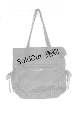 画像1: Fi.n.t / レース使い2way トートバッグ リュック  黒 Y-25-11-15-039-CA-BG-SZ-ZT346