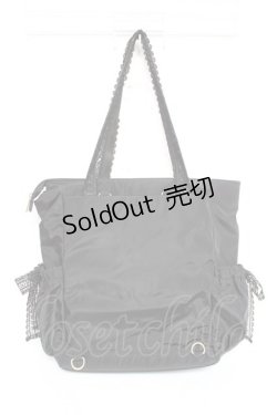 画像2: Fi.n.t / レース使い2way トートバッグ リュック  黒 Y-25-11-15-039-CA-BG-SZ-ZT346
