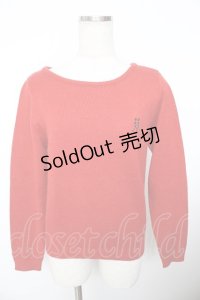 F i.n.t / 兵隊刺繍ニット F 赤 Y-25-11-21-054-CA-TO-SZ-ZY