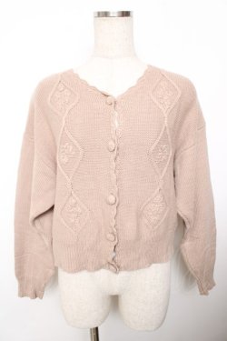 画像1: F＆A / 胡桃ボタンカーディガン  モカ Y-25-11-21-056-LO-TO-SZ-ZY