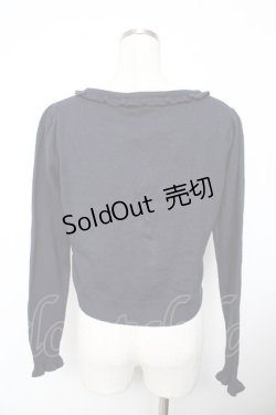 画像2: Amavel / ハートボタンカーディガン  ネイビー Y-25-11-21-060-CA-TO-SZ-ZY