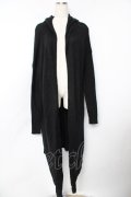 KILL STAR / VEXATION HOOD KNIT CARDI L 黒 Y-25-11-21-069-SL-OP-SZ-ZY