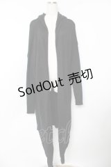 KILL STAR / VEXATION HOOD KNIT CARDI L 黒 Y-25-11-21-069-SL-OP-SZ-ZY