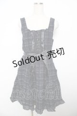 axes femme / ヨークフリルツイードジャンスカ  紺 Y-25-11-21-073-AX-OP-AS-ZY