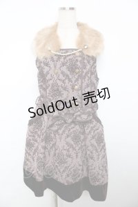 axes femme / ティペット付きW釦ワンピース M ワイン Y-25-11-21-080-AX-OP-SZ-ZY