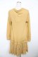 画像2: axes femme / ロングカーディガン  イエロー Y-25-11-21-091-AX-TO-SZ-ZY (2)