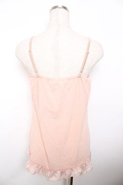 画像2: axes femme / サテンbigリボンキャミソール  ピンク Y-25-11-21-001-AX-TO-SZ-ZY