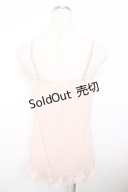 画像2: axes femme / サテンbigリボンキャミソール  ピンク Y-25-11-21-001-AX-TO-SZ-ZY