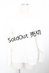 axes femme POETIQUE / パワショルリブカットプルオーバー M 生成り Y-25-11-21-011-AX-TO-SZ-ZY