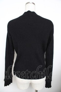 画像2: axes femme POETIQUE / プチスタンドニットプル M 黒 Y-25-11-21-014-AX-TO-SZ-ZY