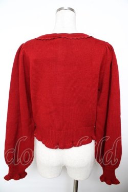 画像2: axes femme kawaii / 【Disney】ファンタジア／ニットカーデ M 赤 Y-25-11-21-017-AX-TO-SZ-ZY