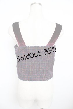 画像2: axes femme / タータンチェックビスチェ M コン Y-25-11-21-002-AX-TO-SZ-ZY