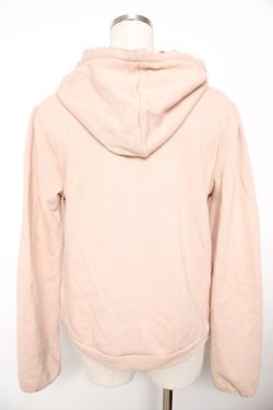 画像2: axes femme / ビーズテープポケットパーカー  ピンク Y-25-11-21-021-AX-TO-AS-ZY