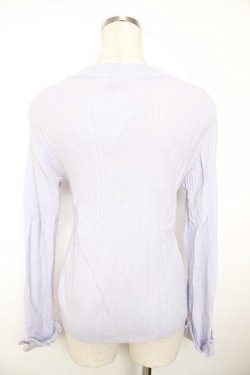 画像2: axes femme / バラボトルネックニットプルオーバー M ラベンダー Y-25-11-21-025-AX-TO-SZ-ZY