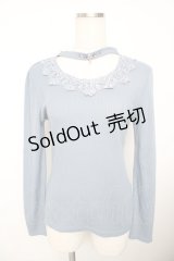 axes femme / トップス M サックス Y-25-11-21-027-AX-TO-SZ-ZY