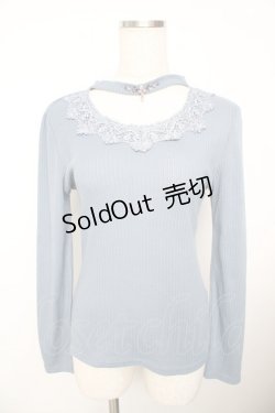 画像1: axes femme / トップス M サックス Y-25-11-21-027-AX-TO-SZ-ZY