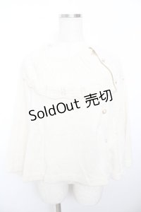 axes femme / ニットケープ F 生成り Y-25-11-21-048-AX-TO-SZ-ZY