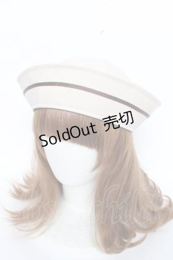 画像1: Kurumi Collaboration / KRM*マリンハット  ベージュ Y-25-11-22-038-LO-AC-SZ-ZY