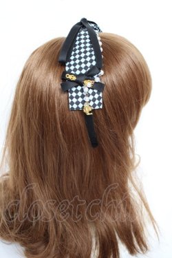 画像3: LOLITA / モチーフ付きカチューシャ  サックス Y-25-11-22-043-LO-AC-SZ-ZY