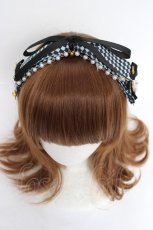 画像4: 【SALE】LOLITA / モチーフ付きカチューシャ  サックス Y-25-11-22-043-LO-AC-SZ-ZT487 (4)