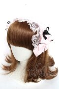 Angelic Pretty / Heartカチューシャ(無地)  ピンク Y-25-11-22-044-AP-AC-SZ-ZY