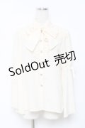 axes femme kawaii / 姫袖フリルブラウス M 生成り Y-25-11-22-051-AX-BL-SZ-ZY