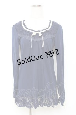 画像1: axes femme / 袖口リボンインナープルオーバー   Y-25-11-22-055-AX-TO-SZ-ZY