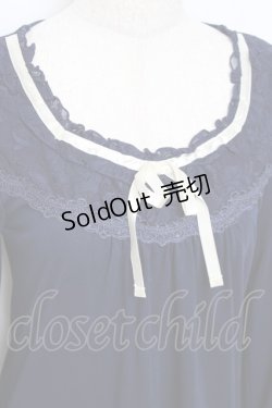 画像4: axes femme / 袖口リボンインナープルオーバー   Y-25-11-22-055-AX-TO-SZ-ZY