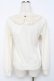 画像2: axes femme / お花レース襟リブプルオーバー M 生成り Y-25-11-22-056-AX-TO-SZ-ZY (2)