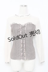 axes femme / ビスチェ風切替プルオーバー   Y-25-11-22-057-AX-TO-SZ-ZY