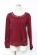 画像1: axes femme / 折り返し2WAYインナープルオーバー M ワイン Y-25-11-22-065-AX-TO-SZ-ZY (1)