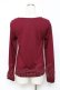 画像2: axes femme / 折り返し2WAYインナープルオーバー M ワイン Y-25-11-22-065-AX-TO-SZ-ZY (2)