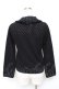 画像2: axes femme / 襟ファー付きドットカーデ M 黒 Y-25-11-22-067-AX-TO-SZ-ZY (2)