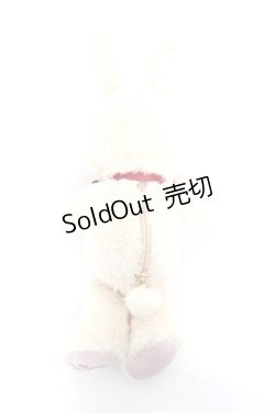 画像2: 【SALE】Maison de FLEUR / くたくたうさぎさんポーチ Rouge F レッド Y-25-11-22-013-LO-ZA-SZ-ZT450