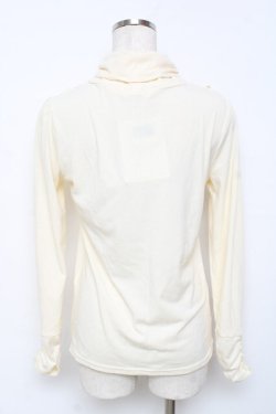 画像2: axes femme / バラモチーフ付きタートル  生成り Y-25-11-22-076-AX-TO-SZ-ZY