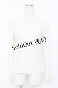 axes femme / パール配色インナープルオーバー M 生成り Y-25-11-22-077-AX-TO-SZ-ZY