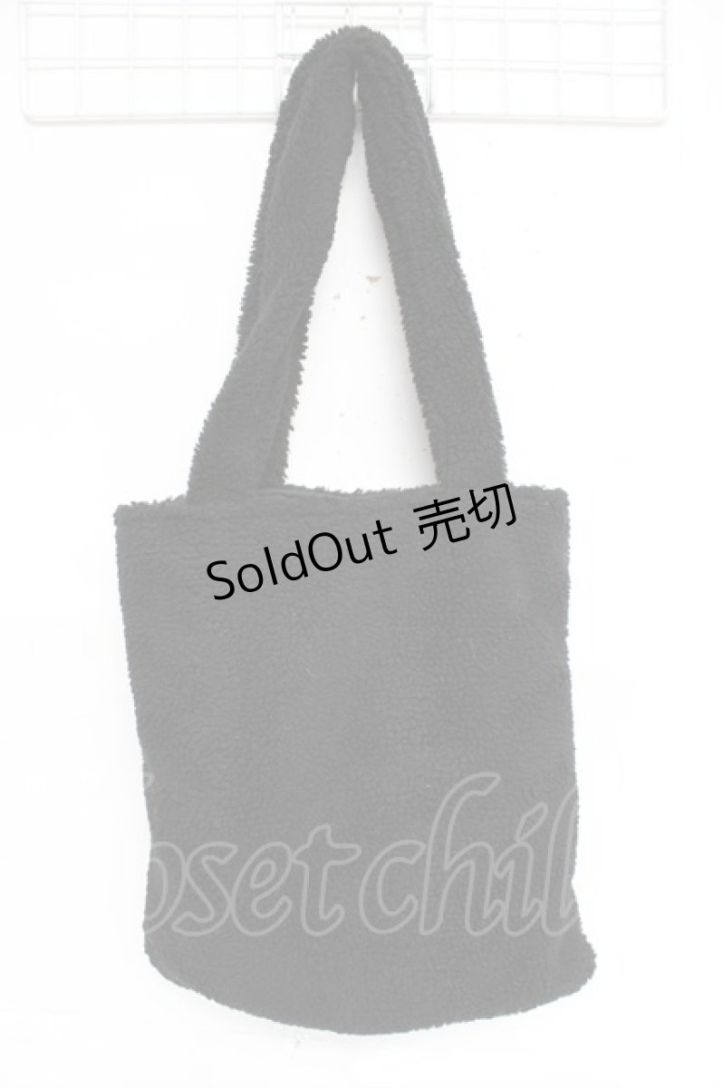 画像2: 【SALE】NieR CLOTHING / ぬいぐるみONEくんトートバッグ  黒 Y-25-11-22-015-PU-BG-SZ-ZT487 (2)