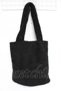 画像2: NieR Clothing / ぬいぐるみONEくんトートバッグ  黒 Y-25-11-22-015-PU-BG-SZ-ZY