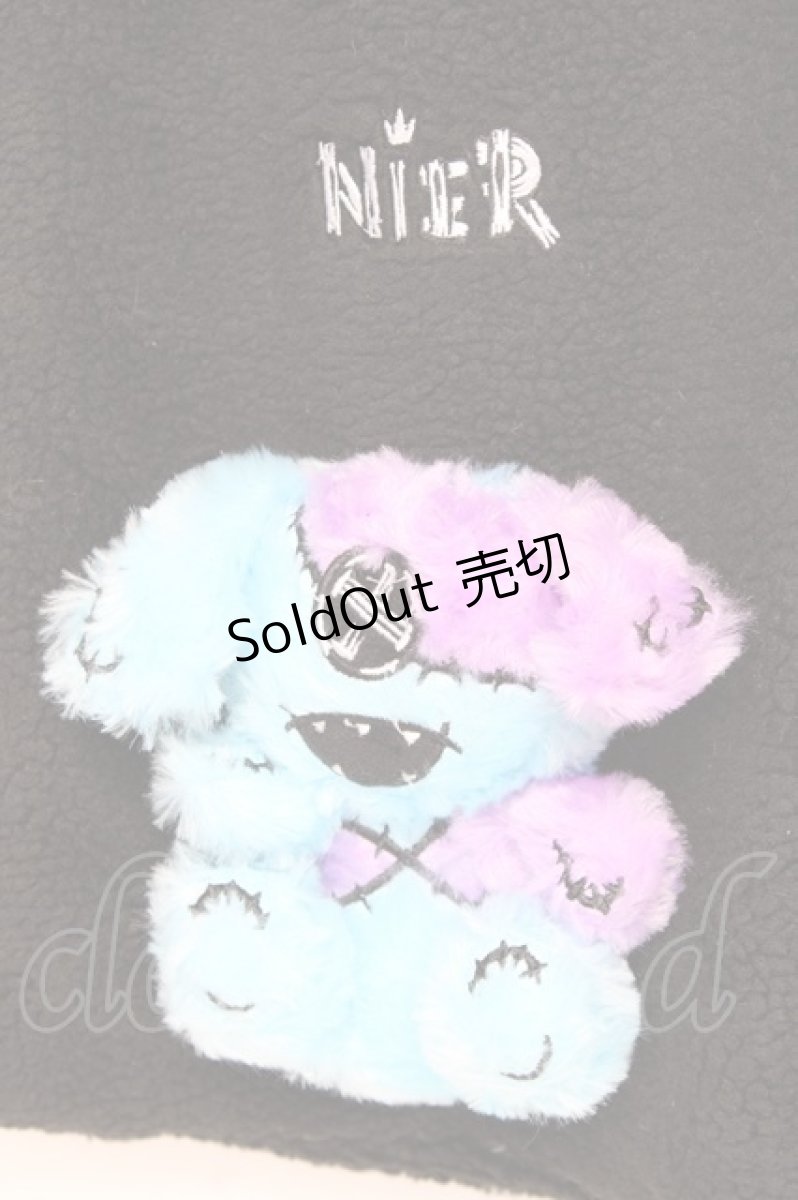 画像3: 【SALE】NieR CLOTHING / ぬいぐるみONEくんトートバッグ  黒 Y-25-11-22-015-PU-BG-SZ-ZT487 (3)