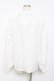 画像2: NOEMIE / 推しカラー長袖ブラウス M 白 Y-25-11-22-095-LO-BL-SZ-ZY (2)