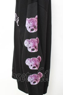 画像3: TRAVAS TOKYO / 袖くまラウンドロゴスウェット F ブラック Y-25-11-22-100-PU-TO-SZ-ZY