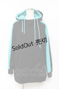 NieR Clothing / Wフードパーカー F 黒 Y-25-11-22-101-PU-TO-SZ-ZY