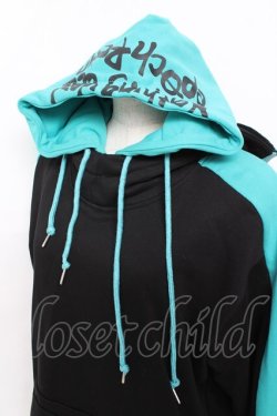 画像3: NieR Clothing / Wフードパーカー F 黒 Y-25-11-22-101-PU-TO-SZ-ZY