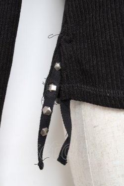 画像3: Ozz Croce / ゴートスカルptチェーン通しテレコトップス  黒 Y-25-11-22-103-OO-TO-SZ-ZY